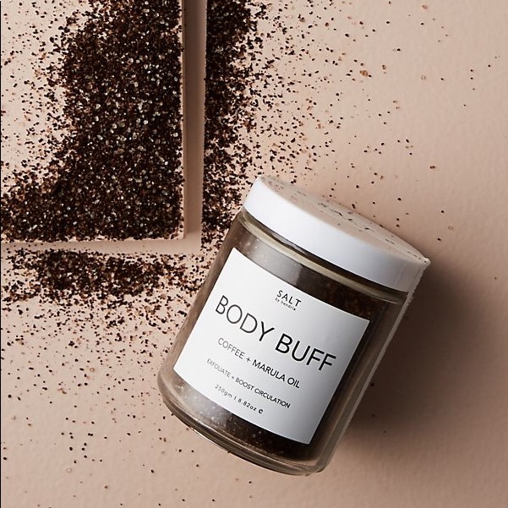 SALT BY HENDRIX COFFEE/MARULA OIL BODY BUFF NWT